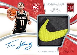 Последние твиты от trae young (@thetraeyoung). 2021 Panini Immaculate Blockchain Trae Young 1 1 Nba Patch Autograph