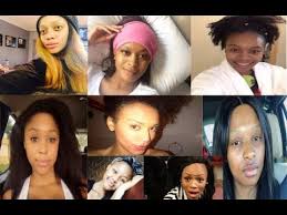 south african celebrities without make