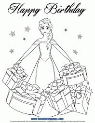 Beautiful Elsa Gifts Coloring Page Disney Princess Coloring Pages Princess Coloring Pages Frozen Coloring Pages