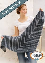 We are pleased to offer you a selection of free knitting patterns for use with yarn from the knitting wool store. Dove Wings Knitted Shawl Free Knitting Pattern