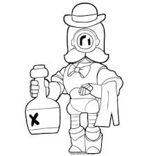 Rico (formerly called ricochet) is a super rare brawler with low health and moderately high damage output. Brawl Stars Coloring Page