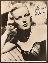 June Haver Hand Signed Photo