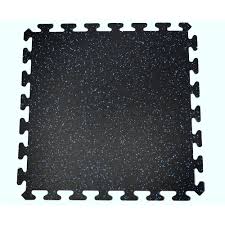 Accent walls can be a stunning addition to a bathroom. Black With Blue Speck 24 In By 24 In Interlocking Recycled Rubber Floor Tile 24 Sq Ft Ezflex8bl The Home Depot