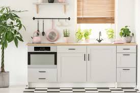 Buat kitchen set warna grey & motif kayu perumahan kayu putih residence pulo gadung; 8 Tips Memilih Kitchen Set Untuk Apartemen