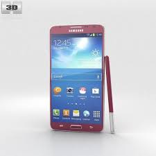 Samsung Galaxy Note 3 Neo Red 3d Model Ad Note Galaxy Samsung Model Galaxy Note 3 Samsung Galaxy Note Galaxy Note