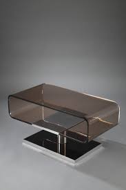 table basse en plexiglas des annees 1970