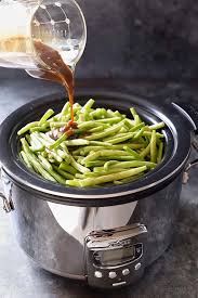Slow Cooker Green Beans Recipe These Are The Best Slow Cooker Green Beans And Have Everyo Slow Cooker Green Bean Recipes Slow Cooker Green Beans Bean Recipes