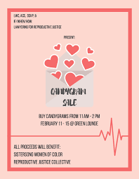 Invite friends to celebrate valentine's day with this festive flyer. Candygrams If When How S Annual Valentine S Day Fundraiser University Of Chicago Law School