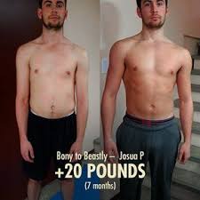 Josua S 20 Pound Skinny Guy Transformation Skinny Guys Lose 20 Pounds 20 Pounds