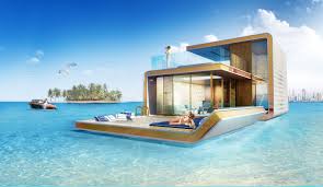 The external cladding references tatami mats and has a reflective finish that lets it. Sleep Underwater In Dubai S Floating Seahorse Homes Underwater Resorts Over The Top Luxury Resort Islands