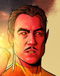 Tobias menzies as sinestro, it was super fun drawing the suit in both  yellow and green variants, tried out something new with the lighting as well