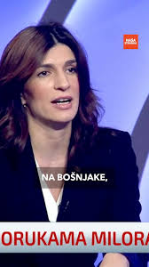 Sabina Ćudić: Svaka razumna osoba koja pročita tekst Rezolucije o  Srebrenici ne targetira niti Srbe kolektivno, niti Srbiju, niti RS. Sami su  sebe targetirali i povezali zločine što je samo po sebi ...