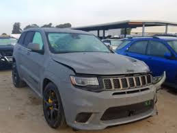 Save up to $9,220 on one of 12,031 used 2019 jeep grand cherokees near you. 2019 Jeep Grand Cherokee Trackhawk For Sale Ca Hayward Thu May 07 2020 Used Salvage Cars Copart Usa