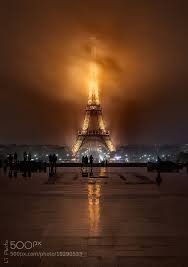 However, the lights installed on the tower in 1985 are considered an independent work of art, and thus, the right to legally take photos of the structure at night is still many decades away. Eiffel Tower Photo Night View From Trocadero Paris By Train