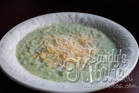 broccoli cheese soup sandys kitchen