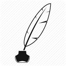 1000 ink and feather pen free vectors on ai, svg, eps or cdr. Antique Drawing Feather Ink Pen Quill White Icon Download On Iconfinder