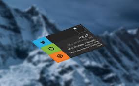 Business card by an :designer for adam ventura. 20 Css Business Card Ui Design Examples Onaircode