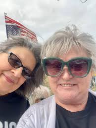 Perry Countians protesting at Somerset's Hal Roger's Office.