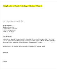 Letter of recommendation for scholarship from employer and sample sample letters of support grude interpretomics co Letter Of Financial Support From Family