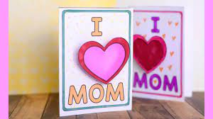 Get a mother's day card with some space for penning a personal message, and use these sweet, funny, or insightful ideas to help you figure i look at our family, and i am so thankful — you made that happen. Mothers Day Crafts Easy Mothers Day Card Youtube