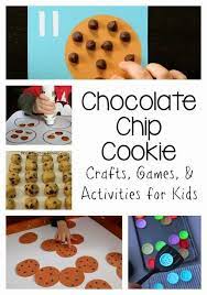 Using cupcake liners you can make these adorable chinese fortune cookies with notes of encouragement for kids. Chocolate Chip Cookie Activities And Ideas For Kids Cookies Theme Cookie Craft Chocolate Chip Cookies