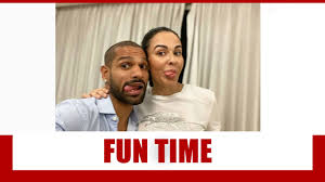 Back in 2015 he created history by breaking records against south africa in the icc. Shikhar Dhawan Has Fun Time With Wife Aesha Iwmbuzz