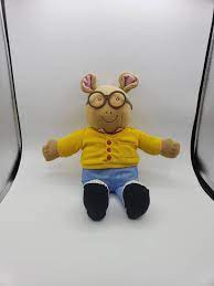 Vintage 18 Talking Arthur Stuffed Animal 1996 Playskool Etsy Pbs Kids Animals Toy Collection
