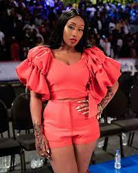 Victoria kimani channeling green princess jasmine! Victoria Kimani Was One Hot Tamale At Nbaafricagame2017