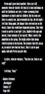 Final Paragraph In Mockingjay If You Don T Count The Epilogue Which Counts For Everything Oh Well Losing A Child Hunger Games Mockingjay