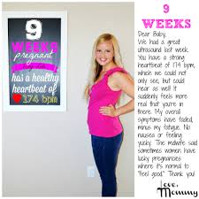 Baby #2 BUMP REPORT – 9 Weeks | Baby Lute x3