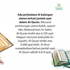 Alqur'an adalah kitab allah yang penuh kemukjizatan. Tasdiqul Qur An Sahabat Tasq Berapa Jumlah Ayat Dalam Facebook