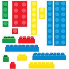 Lego Inspired Building Blocks Clip Art Png Teksten