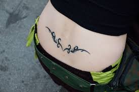 However, you can also have important words inked on other parts of your body to make it easier for others to read, or to make the message legible. Lower Back Tattoo Wikipedia