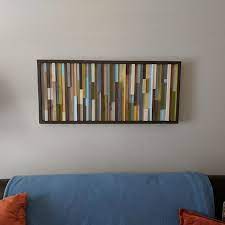 Abstract Painting On Wood Reclaimed Wood Art Sculpture Etsy Wood Wall Art Large Wood Wall Art Wall Sculpture Art