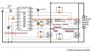 It has undervoltage, overvoltage, overcurrent protection, overcurrent protection is implemented by test tube. Smps Welding Inverter Circuit Homemade Circuit Projects