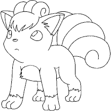Coloriage Pokemon Goupix En Ligne Gratuit A Imprimer