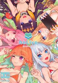 hololive】HoPornLive English - 同人誌 - エロ漫画 momon:GA（モモンガッ!!） HD phone wallpaper