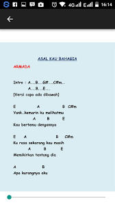 Check spelling or type a new query. Asal Kau Bahagia Lirik Chordtela