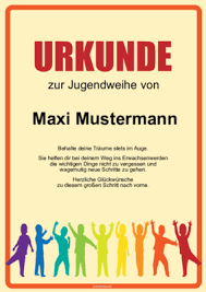 Jetzt einen unserer 16 kartenmacherei gutscheine einlösen! Urkunde Jugendweihe Gold Rot Pdf Vorlage Zum Ausdrucken