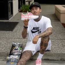 Where does the nyjah huston signature shoe come from? Nyjah Huston Nike Skateboarding