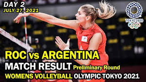 View the competition schedule and live results for the summer olympics in tokyo. Olympic Tokyo Volleyball Result Pool B Preliminary Round Women Roc Vs Argentina 27 07 2021 Youtube
