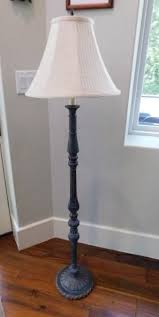 A proposition for all fans of the victorian style. Victorian Style Metal Post Floor Lamp Estatesales Org