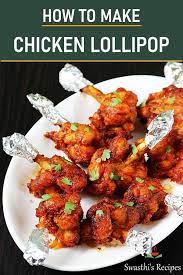 Chicken Lollipop Recipe How To Make Chicken Lollipop Recipe Chicken Lollipops Chicken Appetizer Recipes Chicken Lollipops Recipe Indian