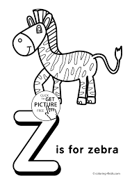 Tips on using the alphabet letter z coloring printable. Letter Z Coloring Pages Of Alphabet Z Letter Words For Kids Printable Alphabet Col Letter A Coloring Pages Abc Coloring Pages Coloring Pages Inspirational