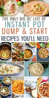 Top 25 Instant Pot Dump And Start Recipes Cooking With Karli Healthy Instant Pot Recipes Dump Meals Pot Recipes Easy