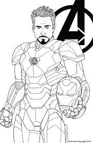 Each avengers printable coloring page is available for free personal use as of the date of this writing. Avengers Endgame Iron Man Tony Stark Coloring Pages Printable