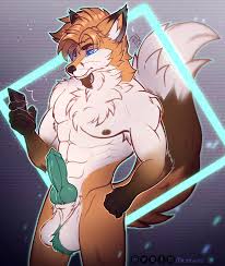 Muscular and Fluffy Male Anthro Fox (artist: me, @Piiunivers on  FuraffinityBlueskyTwitter) [M] : rfurryporn