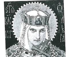 St. Olga of Kiev Pendant, Saint Jewelry, Eastern Orthodox Roman  Catholicism, St. Olga of Ukraine