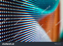 Bright Colored Light Blue White And Orange Led Smd Screen Extreme Close Up Background Ad Ad Blue White Or Blue And White Extreme Close Up Stock Photos