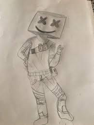 Thank you epic games and marshmello! Marshmello Fortnite Skin Drawing Fortnite Battle Royale Armory Amino
